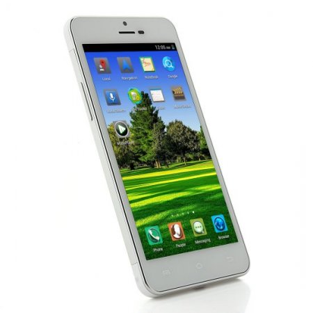 Tengda X3SW Smartphone Android 4.2 MTK6582 Quad Core 5.0 Inch QHD Screen OTG Silver
