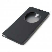 Original Leather Flip Cover Case for Mlais M52 Smartphone Black