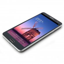 N9000 Smartphone MTK6582 1GB 8GB 5.7 Inch IPS Screen 3G OTG Gesture Sensing - Black