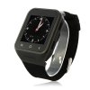 ZGPAX S8 Watch Phone Android 4.4 MTK6572W Dual Core 1.54 Inch 3G 512MB 8GB GPS Black