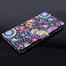 Fashion Painting Jellyfish Flip Cover Stand Case For Doogee DG550 Smartphone
