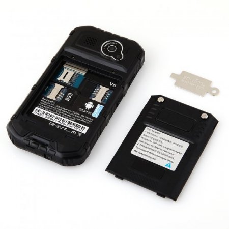 Tengda V6 Smartphone IP68 Android 4.2 MTK6572 4.0 Inch WiFi Black