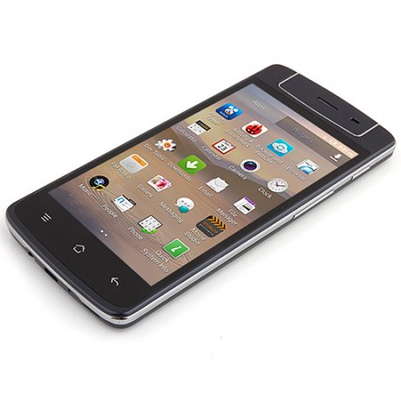 T908 Smartphone 206° Free Rotation Camera Android 4.2 MTK6572W 3G 4.5 Inch- Dark Blue