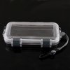 10m Shatterproof Polycarbonate Waterproof Case Cover for Mobile Phone Transparent