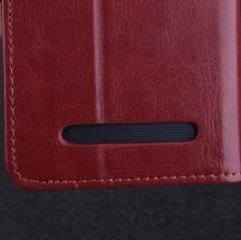 Flip Leather Cover Stand Case for ECOO E02 Pro Shinning Smartphone Brown