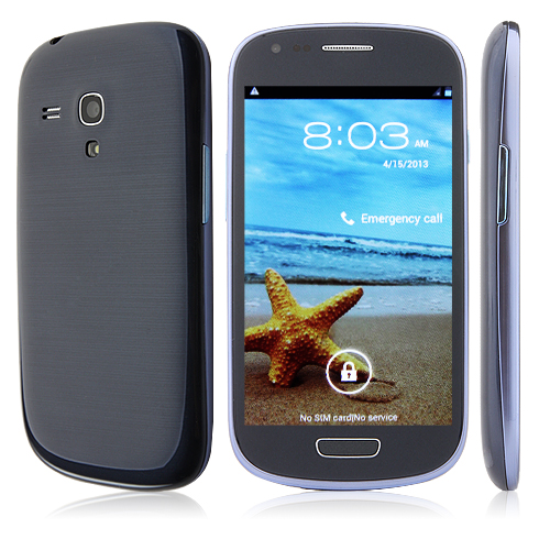 GT-i8190 Smartphone Android 4.1 MTK6577 Dual Core 3G GPS 4G 4.0 Inch 2.0MP Camera