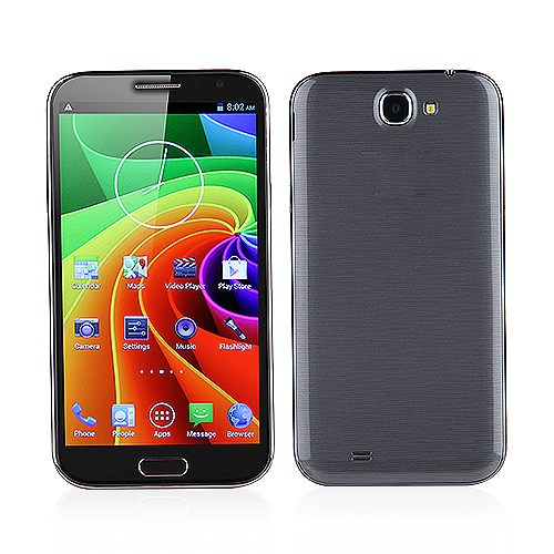 N8971 Smartphone Android 4.2 MTK6589 Quad Core 1GB 8GB 5.7 Inch HD Screen- Grey
