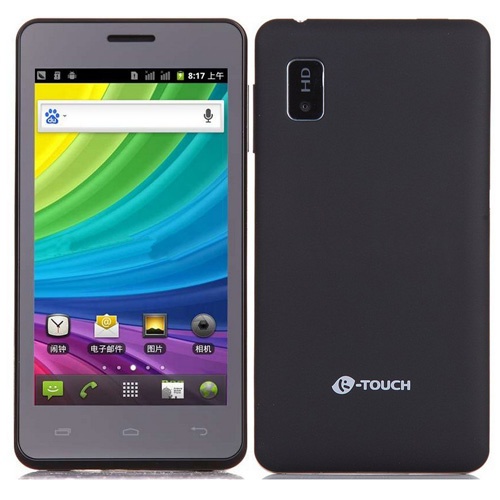 K-Touch T81 Smartphone Android 2.3 OS SC8810 1.0GHz 4.5 Inch WiFi Bluetooth