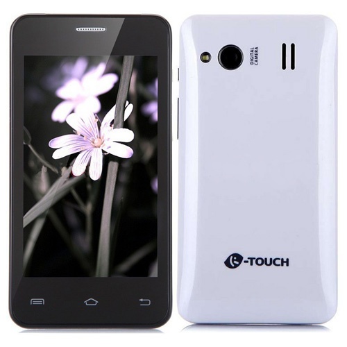 K-Touch C968 Smartphone Android 2.3 MTK6515M 1.0GHz 4.0 Inch WiFi Bluetooth- White