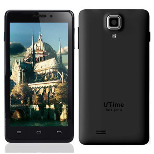 Utime U9 Smartphone Android 4.2 MTK6589 Quad Core 1GB 4GB IPS Screen 4.5 Inch- Black