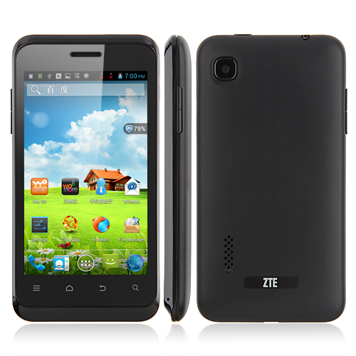 Used ZTE V889S Smartphone Android 4.1 MTK6577 Dual Core 3G GPS 4.0 Inch Multi-Language