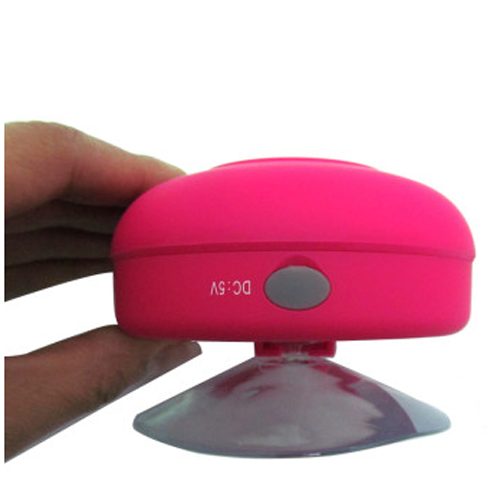 Portable Waterproof Stereo Wireless Bluetooth Speaker Handsfree with Suction Cup Rose