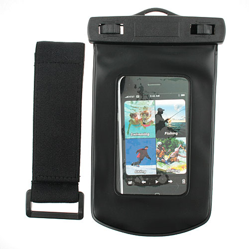 Waterproof Bag with Belt for iPhone Smart Phone Cellphone