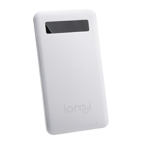 Lomui L401 4000mAh Ultrathin Mobile Power Smarter Energy Arctic Silver
