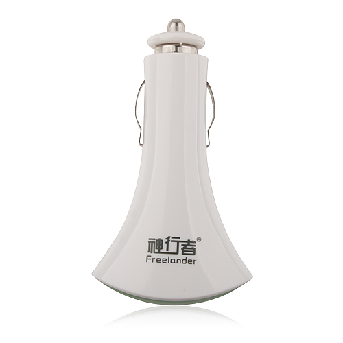 Freelander C31 USB Car Charger with Dual USB Port for iPhone iPod Galaxy S2 HTC BlackBerry