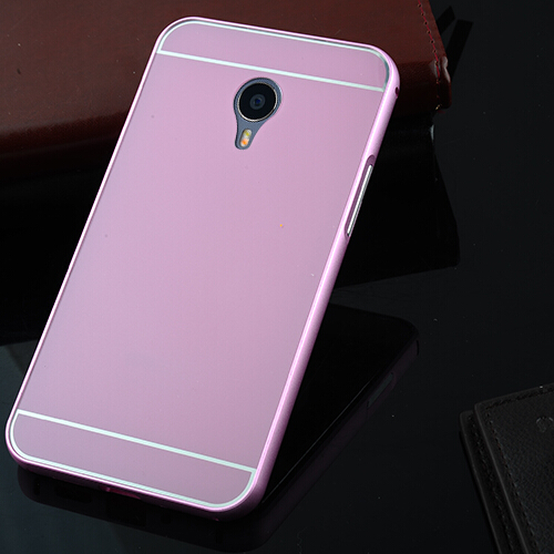 Ultrathin High Quality Metal Case Protective Case for MEIZU MX4 Pro Smartphone Pink