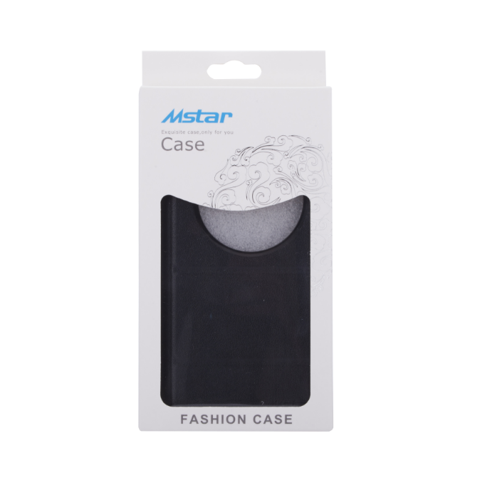 Original S-View Flip Cover Protective Case for Mstar M1 Smartphone- Black