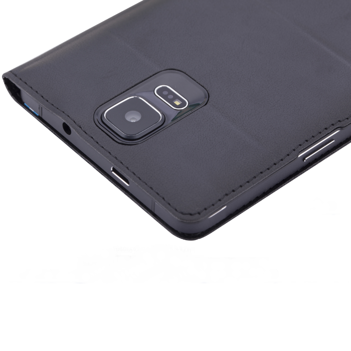 Original S-View Flip Cover Protective Case for Mstar M1 Smartphone- Black