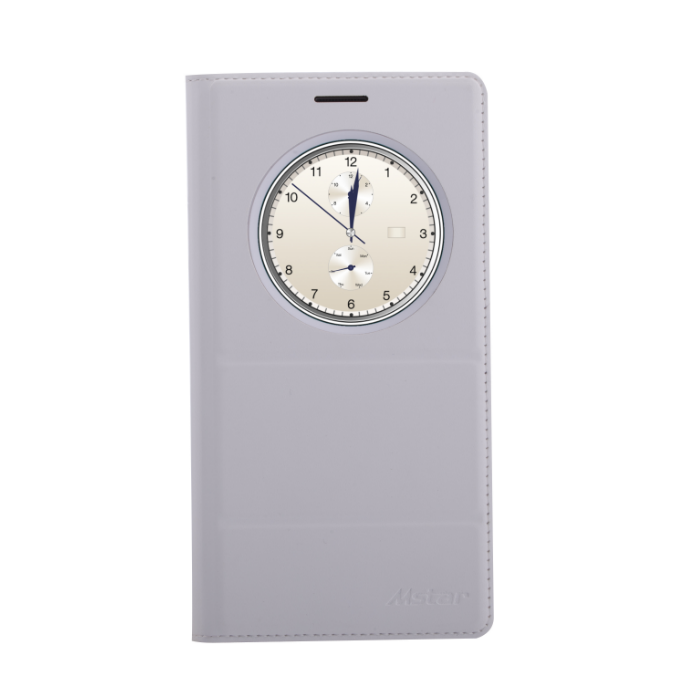 Original S-View Flip Cover Protective Case for Mstar M1 Smartphone- White