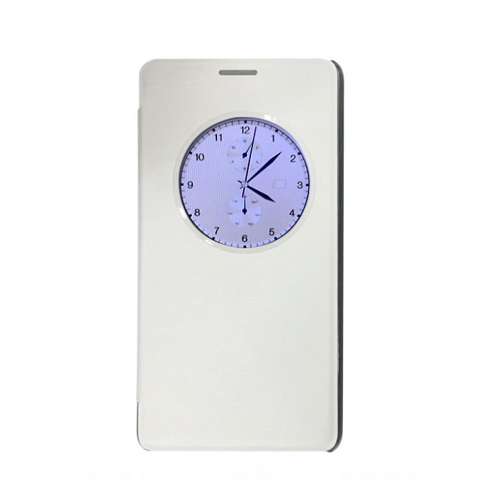 Original S-View Flip Cover Protective Case for Mstar S700 Smartphone- White