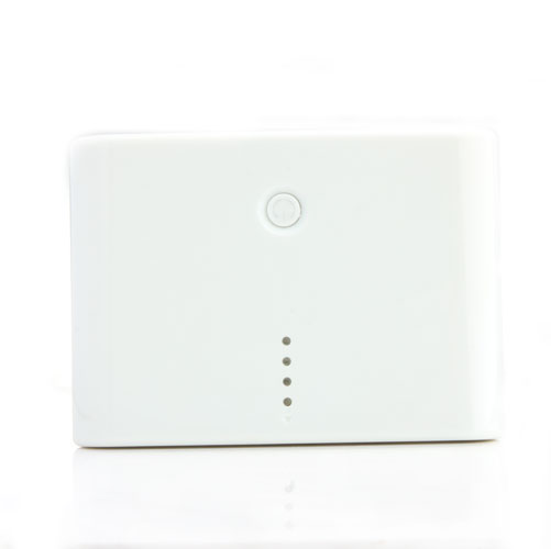 12000mAh Portable Mobile Power Bank White