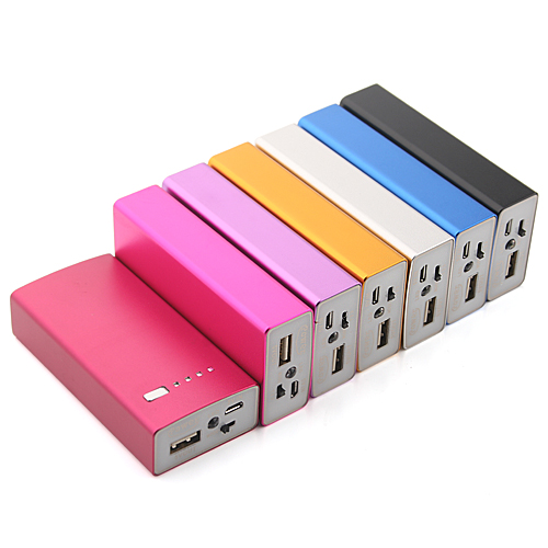 Portable Rectangle 5000mAh Power Bank for Mobile Phone