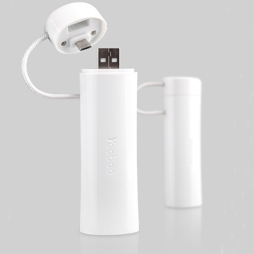 YooBao YB-6103 Elfin 2600mAh Mobile Power Bank for Mobile Phone White