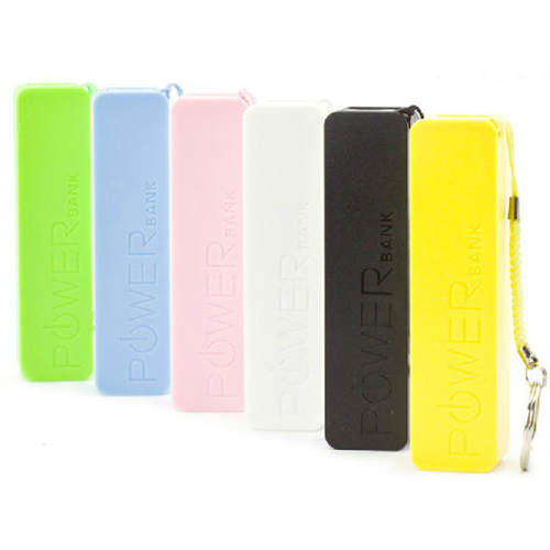 Portable 2600mAh Power Bank for Smartphone- Random in Color