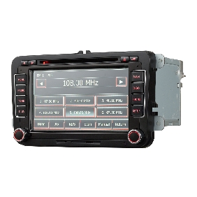 7 inch Car autoradio gps navigation system player ANS610 Special Car dvd for VW/Skoda 4GBTF card free Map inside