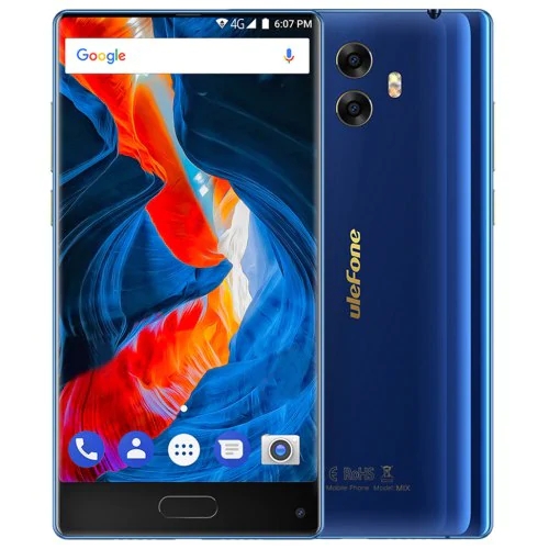Ulefone Mix 4G Phablet 5.5 Inch Full Screen 4GB RAM 64GB ROM octa-core 13.0MP Rear Camera 4G phone